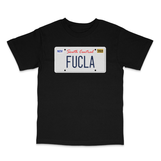 FUCLA LICENSE PLATE